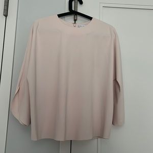 &other stories, light pink top, size 4